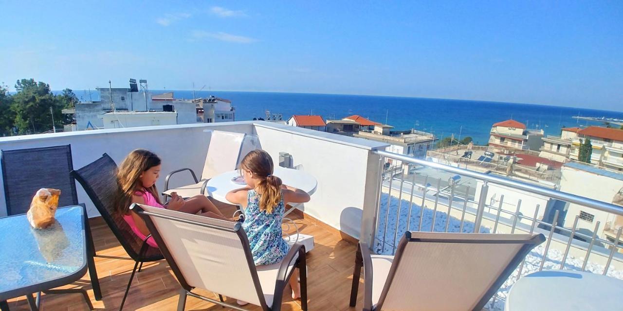 Sea Star Apartments Kallikratia Nea Kallikrateia Exterior foto